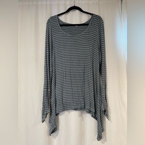 Scrapbook - XL - Blue Long Sleeve T-Shirt